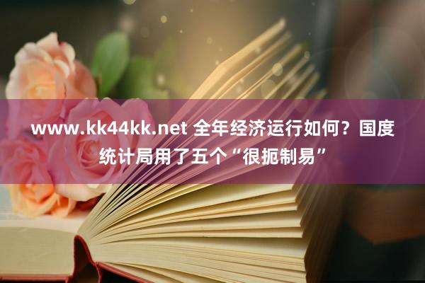 www.kk44kk.net 全年经济运行如何？国度统计局用了五个“很扼制易”